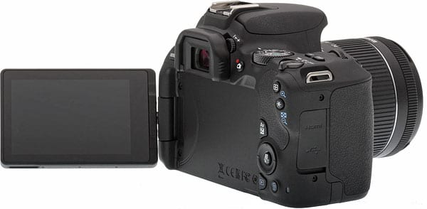 Z-CANON-SL2-ecran rotatif sur rotule-meilleur appareil photo reflex pour débutant-passionné de vlogging