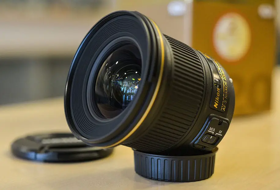 Nikon 20mm f1.8G ED lens