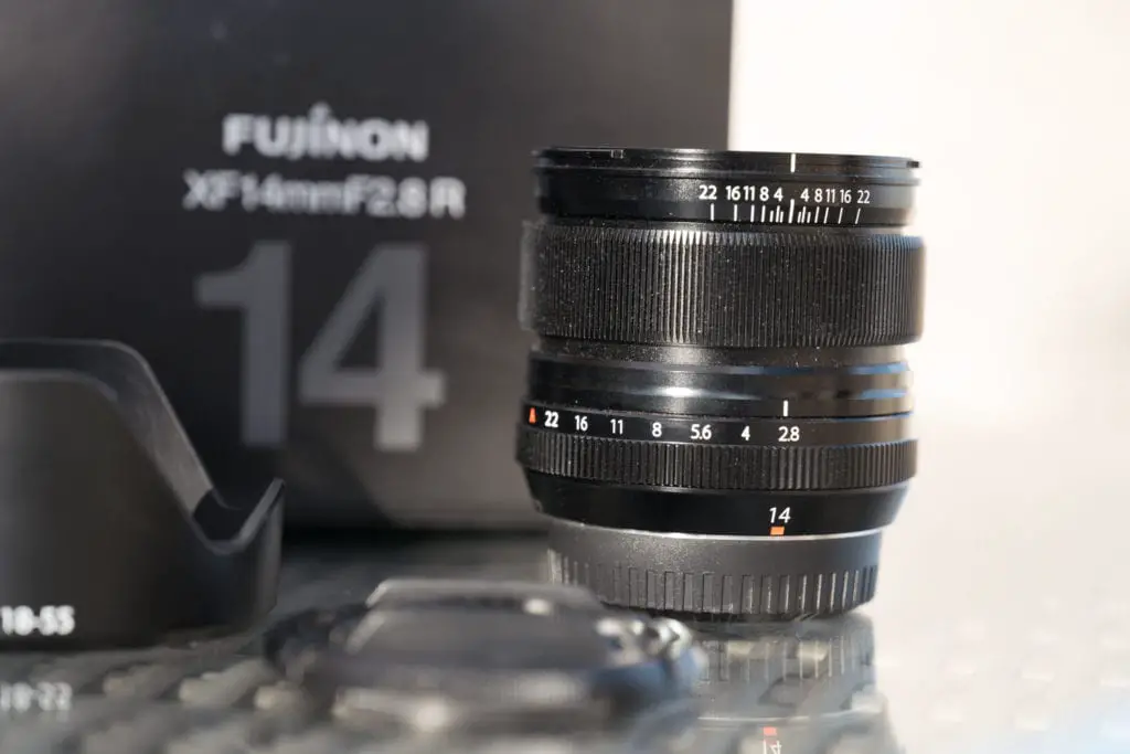 Fujifilm Objectif XF-14 mm/F2.8R Noir