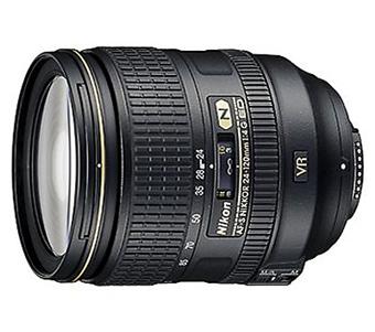 Objectif reflex Nikon AF S FX VR ED 24 120 mm f 4 0 serie G Nikkor