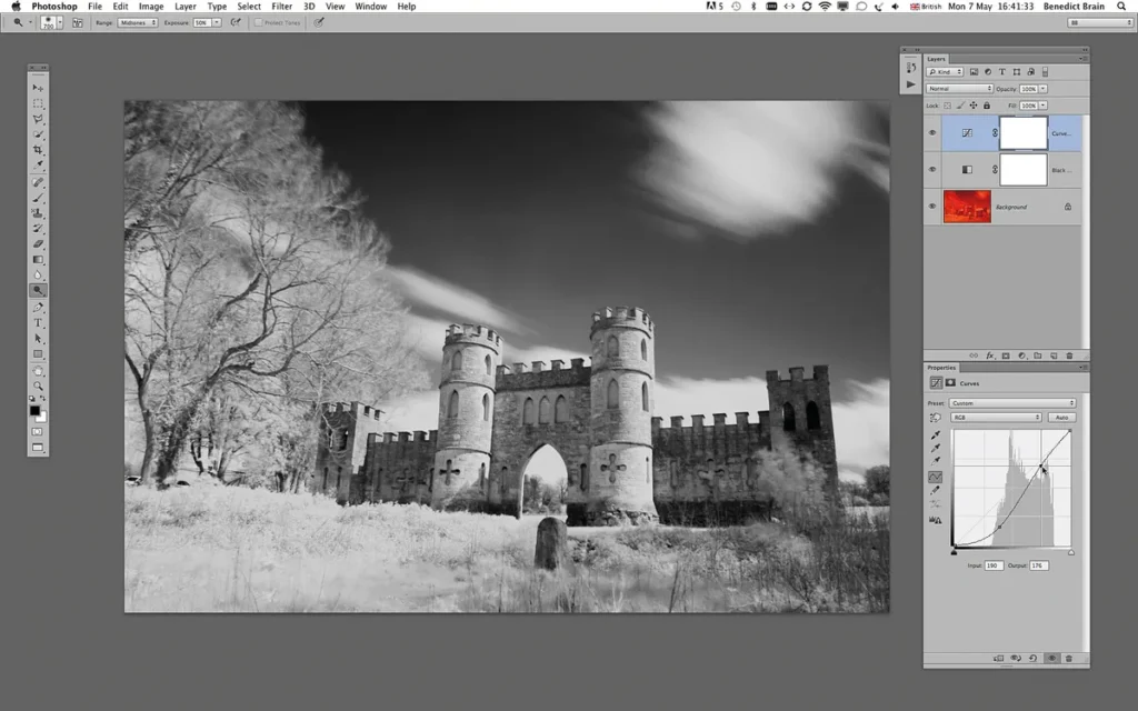 Photographie infrarouge à l'aide d'un filtre : astuces et techniques 6 mono