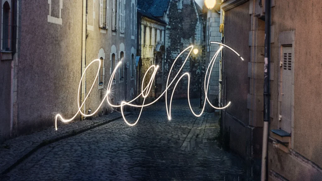 Arthur Humeau LIGHT PAINTING PHOTO
